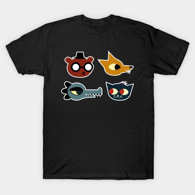 NITW - Faces T-Shirt by DEADBUNNEH